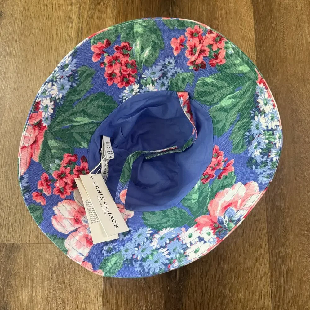 Janie and Jack Floral Sunhat
